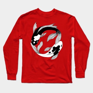 Yin Yang Fish Long Sleeve T-Shirt